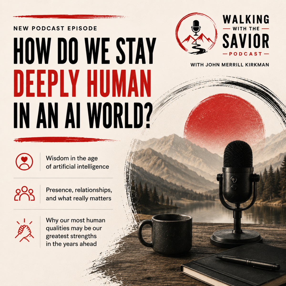Walking with the Savior: How to Stay Human in an AI World